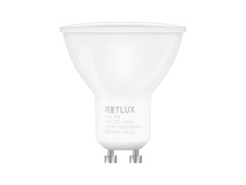 Žárovka LED GU10 9W bílá přírodní RETLUX RLL 419