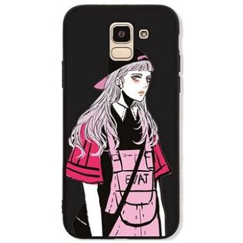 TopQ GLASS Samsung J6 Street Girl 38354 (Sun-38354)