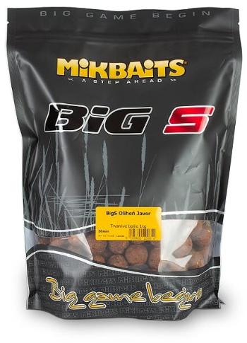 Bojli Mikbaits - Legends Boilie v dipu BigS Oliheň Javor csali 16mm-es 250ml-es kiszerelésben