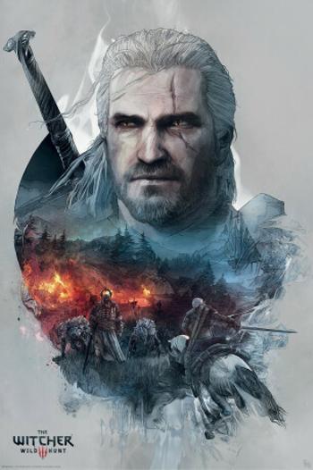 Plakát The Witcher - Geralt