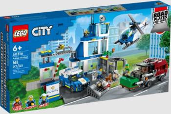 LEGO City 60316 Policejní stanice