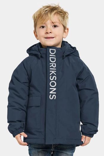 Dětská bunda Didriksons TALVI KIDS JKT tmavomodrá barva, 505474