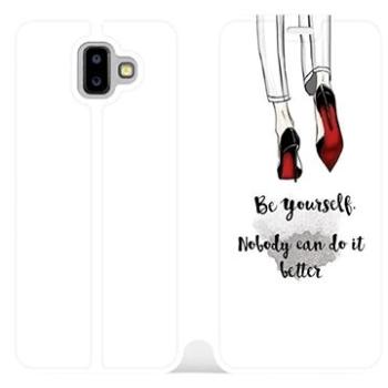 Flipové pouzdro na mobil Samsung Galaxy J6 Plus 2018 - M046P Be yourself (5903226510504)