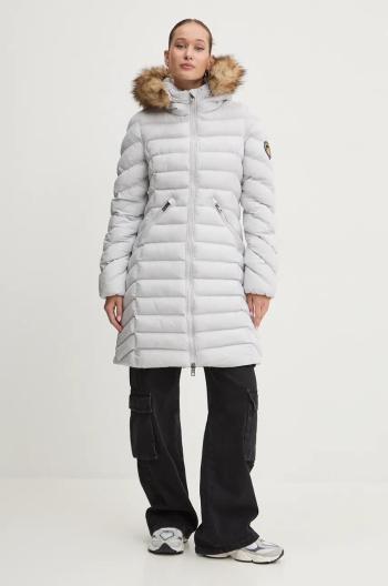 Bunda Superdry dámská, šedá barva, zimní, W5011789A-FRM