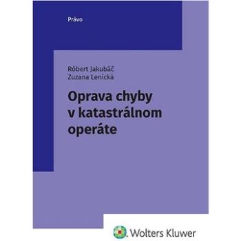 Oprava chyby v katastrálnom operáte (978-80-571-0389-9)