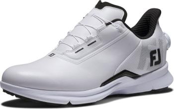 Footjoy Fuel BOA White/White/Grey 44,5 Pánské golfové boty