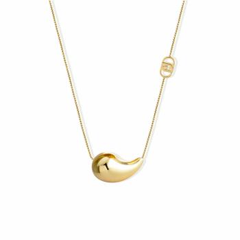 Liu Jo Elegantní pozlacený náhrdelník Tear Drop Essential Woman LJ2796