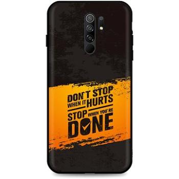 TopQ Xiaomi Redmi 9 silikon Don´t Stop 54186 (Sun-54186)