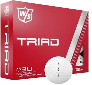 Wilson Staff Triad White Standard Golfové míčky