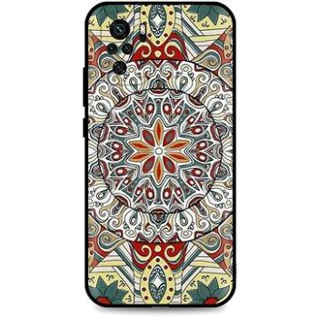 TopQ Xiaomi Redmi Note 10 3D silikon Barevná mandala 58881 (Sun-58881)