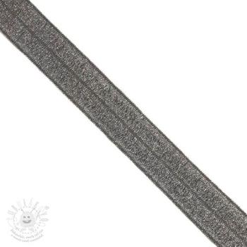 Lemovací guma glitter 20 mm anthracite