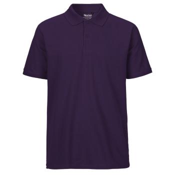 Neutral Pánská polokošile Classic z organické Fairtrade bavlny - Fialová | XXL