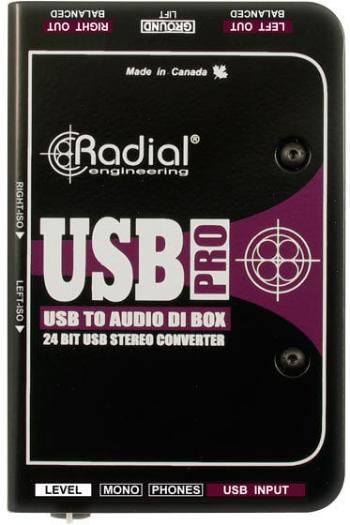 Radial USB-Pro DI box