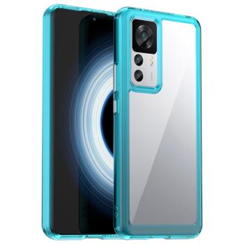 CRYSTAL Ochranný kryt pre Xiaomi 12T / 12T Pro tmavomodrý