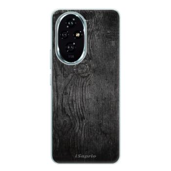 Odolné silikonové pouzdro iSaprio - Black Wood 13 - Honor 200