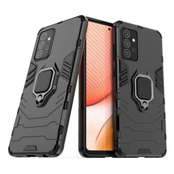 Ring Armor plastový kryt na Samsung Galaxy A72 4G, černý, 25403 (HUR25403)