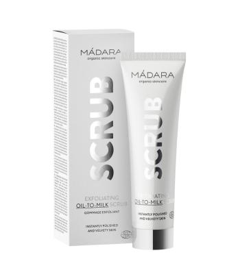 MÁDARA EXFOLIATING OIL-TO-MILK SCRUB hydrofilní olejový peeling 60 ml