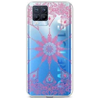 TopQ Realme 8 Pro silikon Pink Mandala 58800 (Sun-58800)