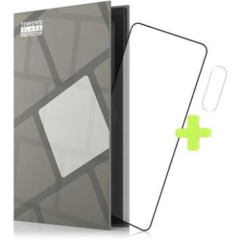 Tempered Glass Protector rámečkové pro OnePlus Nord CE 5G, černé + sklo na kameru (TGR-OPNCE-BL)