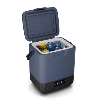 Klarstein SwiftFrost 12L chladící box, 12V-24V/230V, do -20 °C, kompresor, 2 úrovně výkonu, LED displej
