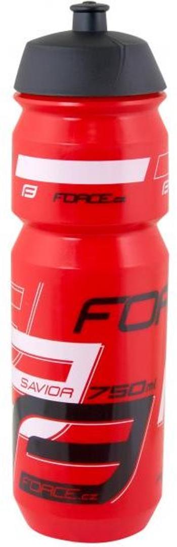 Kulacs Force SAVIOR 0,75 l, piros-fekete-fehér