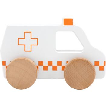 Tryco Wooden Ambulance Toy autíčko ze dřeva 12m+ 1 ks