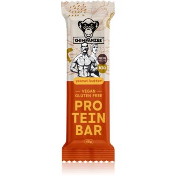 Chimpanzee Protein Bar BIO proteinová tyčinka v BIO kvalitě příchuť Peanut Butter 45 g