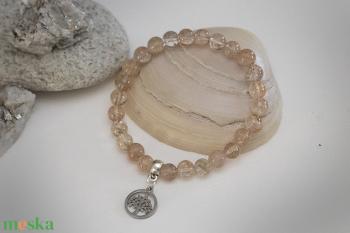 Ö R Ö M ásvány karkötő, Napkő Ásvány Karkötő, kézműves ásvány karkötő készítés, egyedi ásvány karkötő tervezés