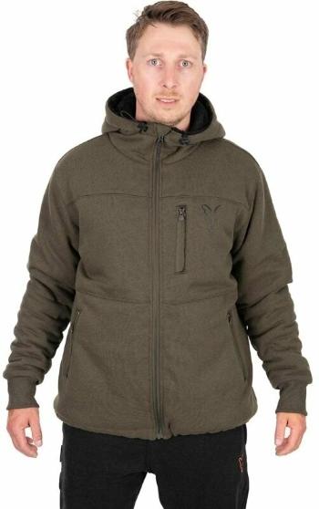 Fox Fishing Horgászpulóver Collection Sherpa Hoody Green/Black L