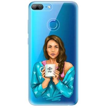 iSaprio Coffe Now - Brunette pro Honor 9 Lite (cofnobru-TPU2-Hon9l)