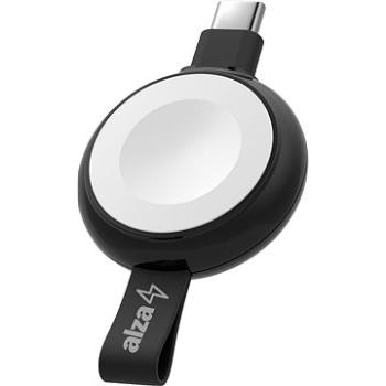 AlzaPower Wireless MFi Watch charger 120 USB-C černá (APW-CCWFA120CB)