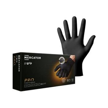 MERCATOR Prémiové rukavice gogrip black 50ks  (AUPR326841nad)