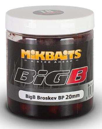 Mikbaits boilies v dipu bigb broskev black pepper 250 ml-20 mm