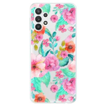 Odolné silikonové pouzdro iSaprio - Flower Pattern 01 - Samsung Galaxy A32 5G