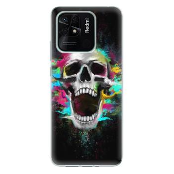 Odolné silikonové pouzdro iSaprio - Skull in Colors - Xiaomi Redmi 10C