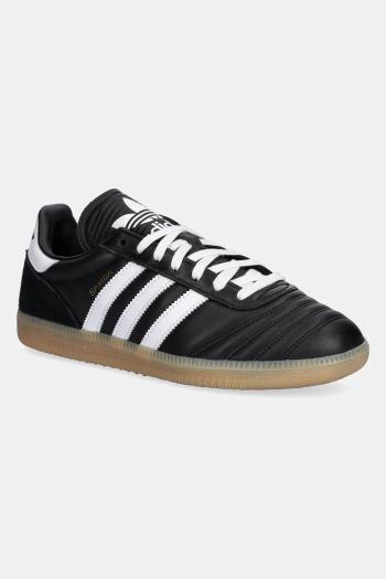 adidas Originals bőr sportcipő Samba JP fekete, JQ9056