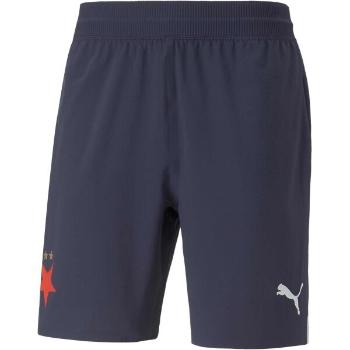 Puma SKS SHORTS PROMO Pánské fotbalové šortky, tmavě modrá, velikost