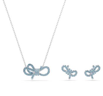 Swarovski Půvabná sada šperků s mašličkou Lifelong Bow 5723554 (náhrdelník, náušnice)
