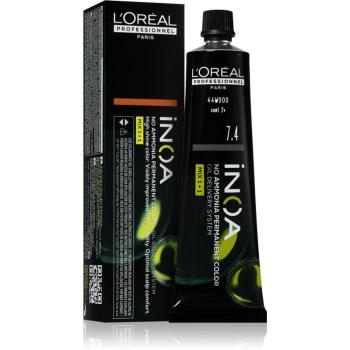 L’Oréal Professionnel Inoa permanentní barva na vlasy bez amoniaku odstín 7.4 60 ml