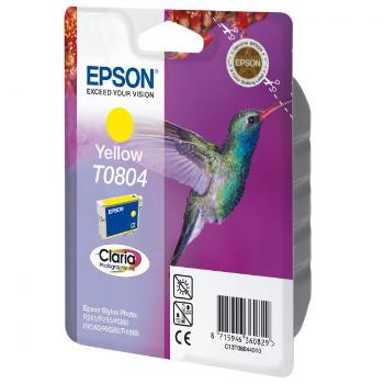 EPSON T0804 (C13T08044021) - originální cartridge, žlutá, 7,4ml