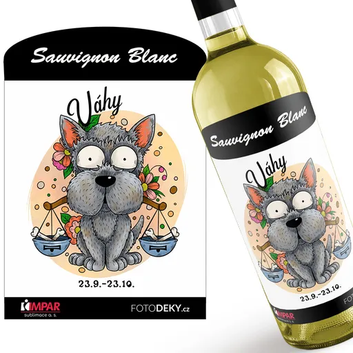 Víno Psí znamení – váhy (Druh Vína: Bílé víno)