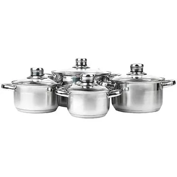 Prymus AGD Sada nerezových hrnců s teploměrem Topfann 8 dílů (9471)