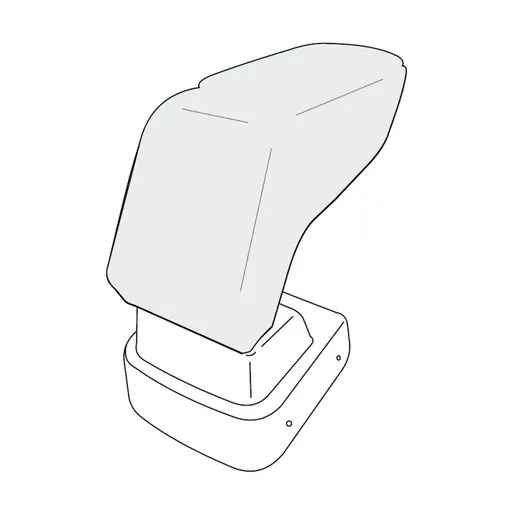 Loketní opěrka Hyundai i20 2021- (pouze adaptér)