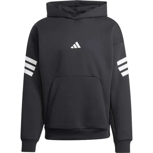 adidas M FUTURE ICONS 3-STRIPES HD Pánská mikina, černá, velikost XXL