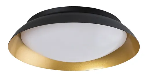 Rabalux Černo-zlaté stropní LED svítidlo Hafsa 300mm 20W 71188