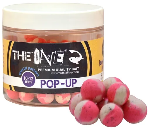 The one plovoucí boilie pop up lemon fish garlic 60 g - 10-12 mm