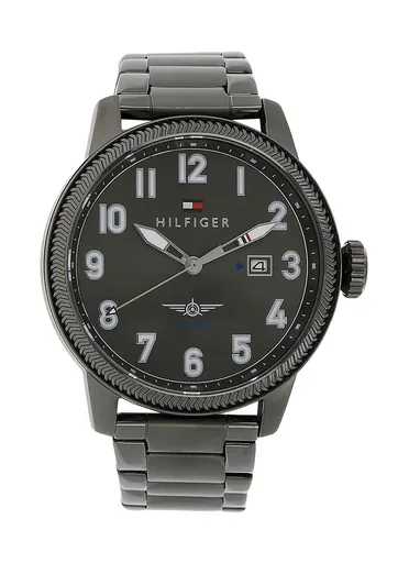 Tommy Hilfiger pánské šedé hodinky 1791313 UNIVERZAL