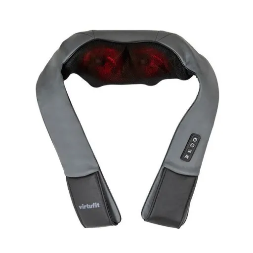 VIRTUFIT PILLOW MASSAGER Masážní polštář, tmavě šedá, velikost