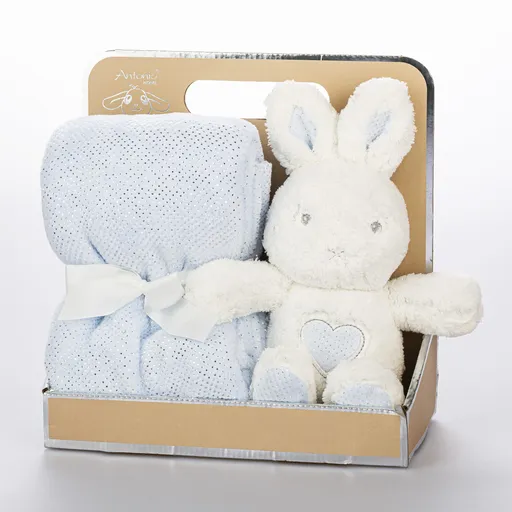 Plyšový králíček s dekou