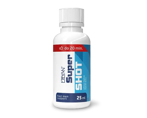 EREXAN Super SHOT drink na podporu erekce s extra rychlým účinkem – 25 ml